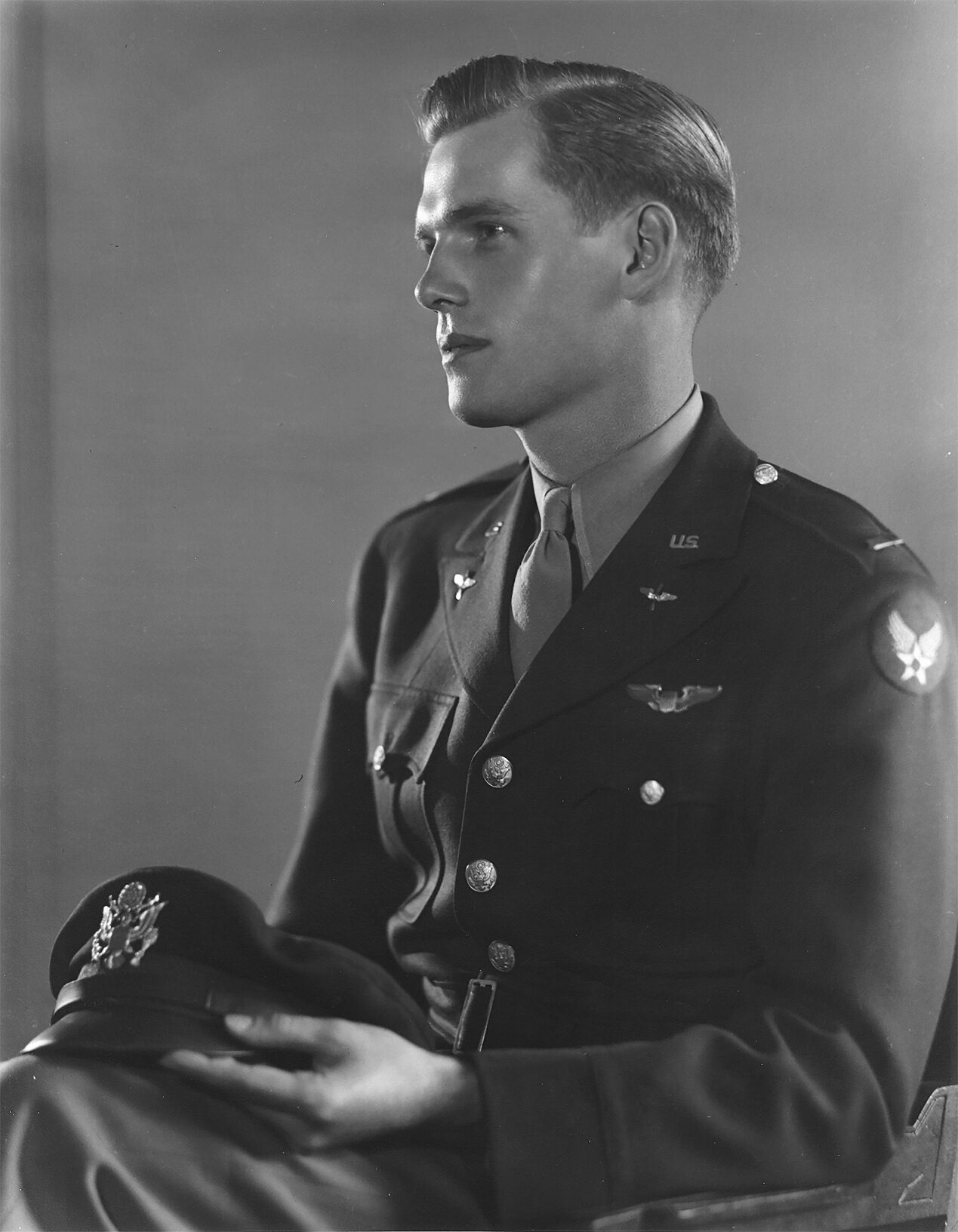 Fred when he got his pilot's wings in 1944